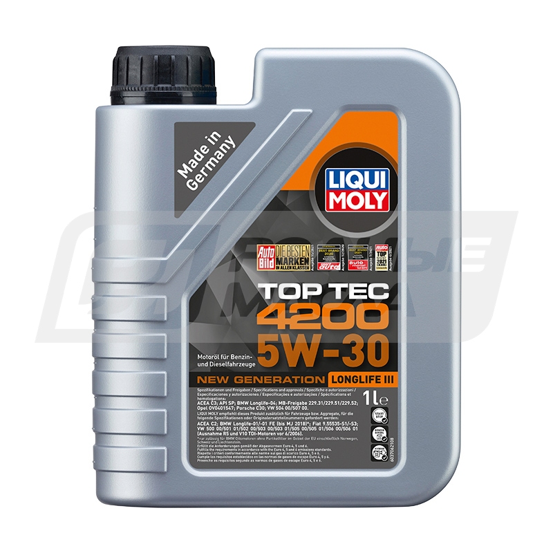 LIQUI MOLY Top Tec 4200 5W30 New Generation, 1л 7660